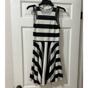 EUC Love Fire‎ Bold Stripe Skater Dress, Medium from Maceys
